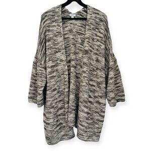 Pure J. Jill Open Knit Tan Cardigan Size XL